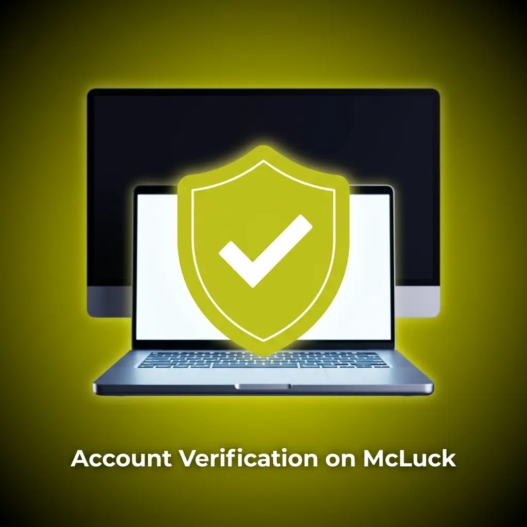 McLuck account verification process showing identity document upload steps for Sweeps Coins redemption compliance
