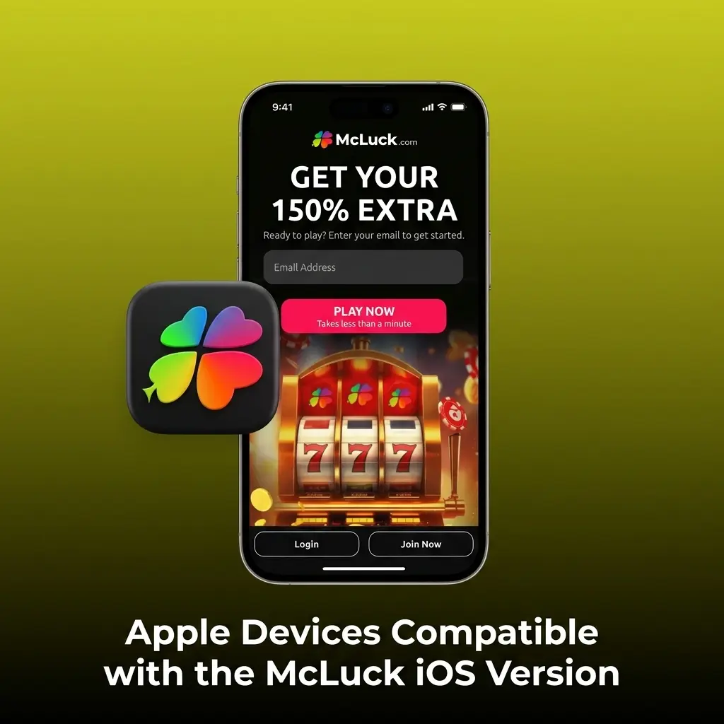 Apple iPhone models compatible with McLuck iOS PWA app, including iPhone 12 to iPhone 16 Pro Max running iOS 16 or higher