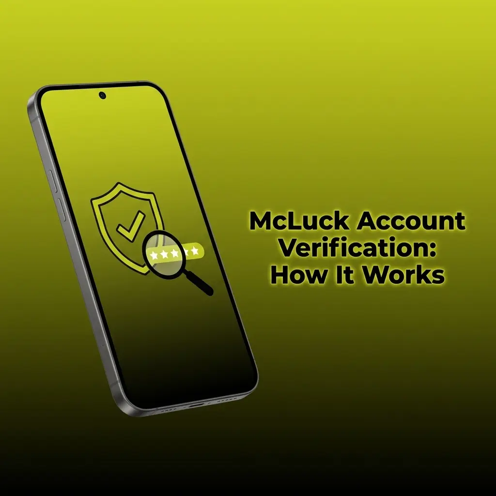 McLuck account verification steps including ID submission, address proof, and selfie check to redeem Sweeps Coins for prizes
