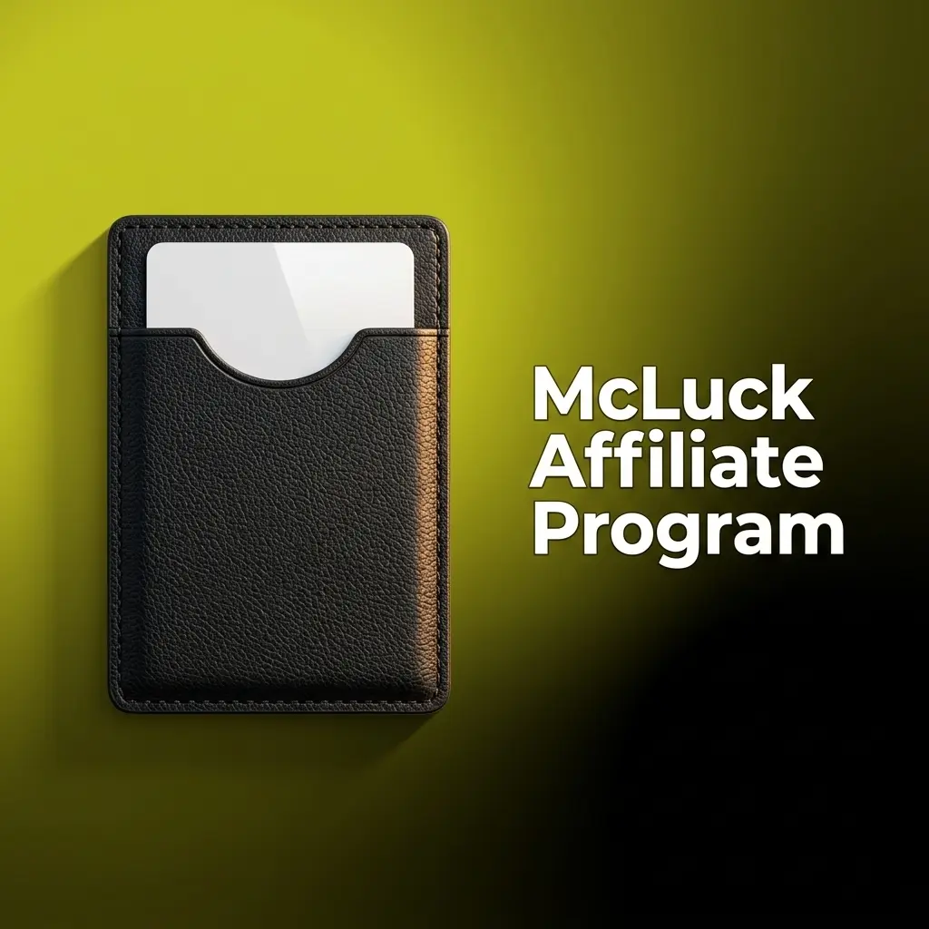 McLuck affiliate program dashboard showing referral tracking, commission earnings, and performance metrics for US marketing partners
