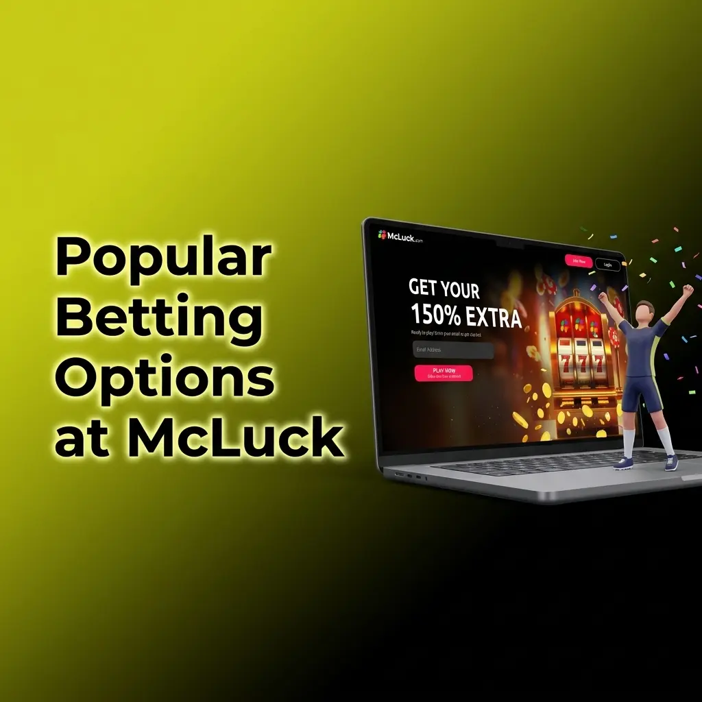 Multiple betting options available at McLuck sportsbook including live in-play and pre-scheduled markets for all play styles