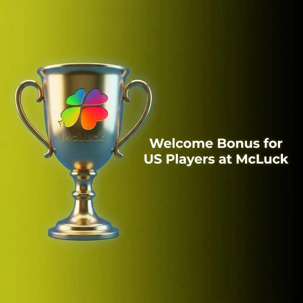 McLuck welcome bonus for US players showing GC 7,500 and free SC 2.5 on registration with no purchase required